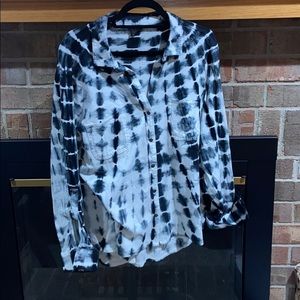 Tie Dye Button Up